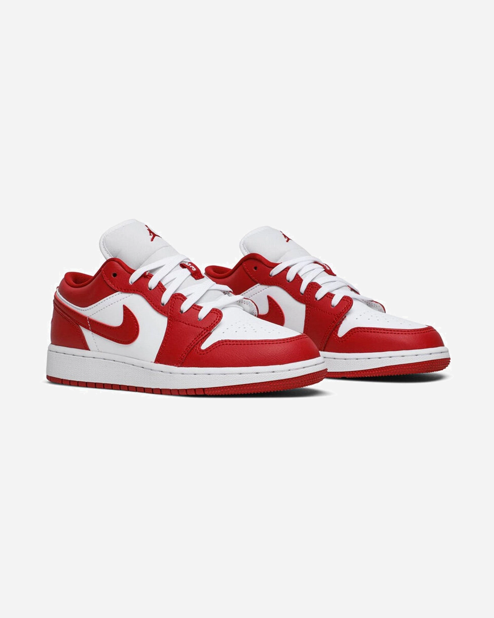 NIKE AIR JORDAN1 GYM RED LOW GS WHITE 2020 -