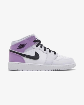 NIKE AIR JORDAN1 MID BARELY GRAPE GS
