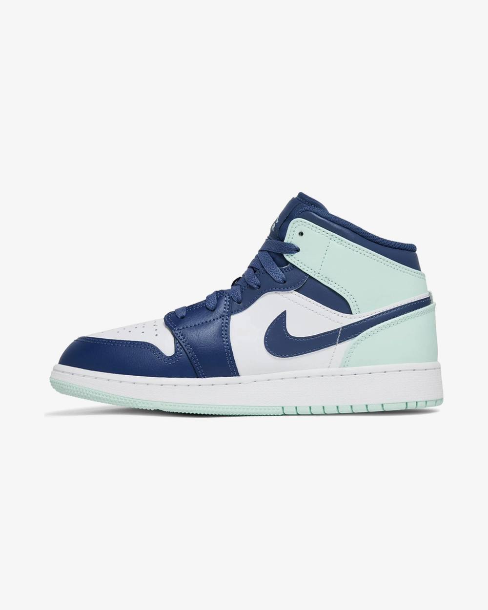 NIKE AIR JORDAN1 MID BLUE MINT GS