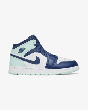 NIKE AIR JORDAN1 MID BLUE MINT GS
