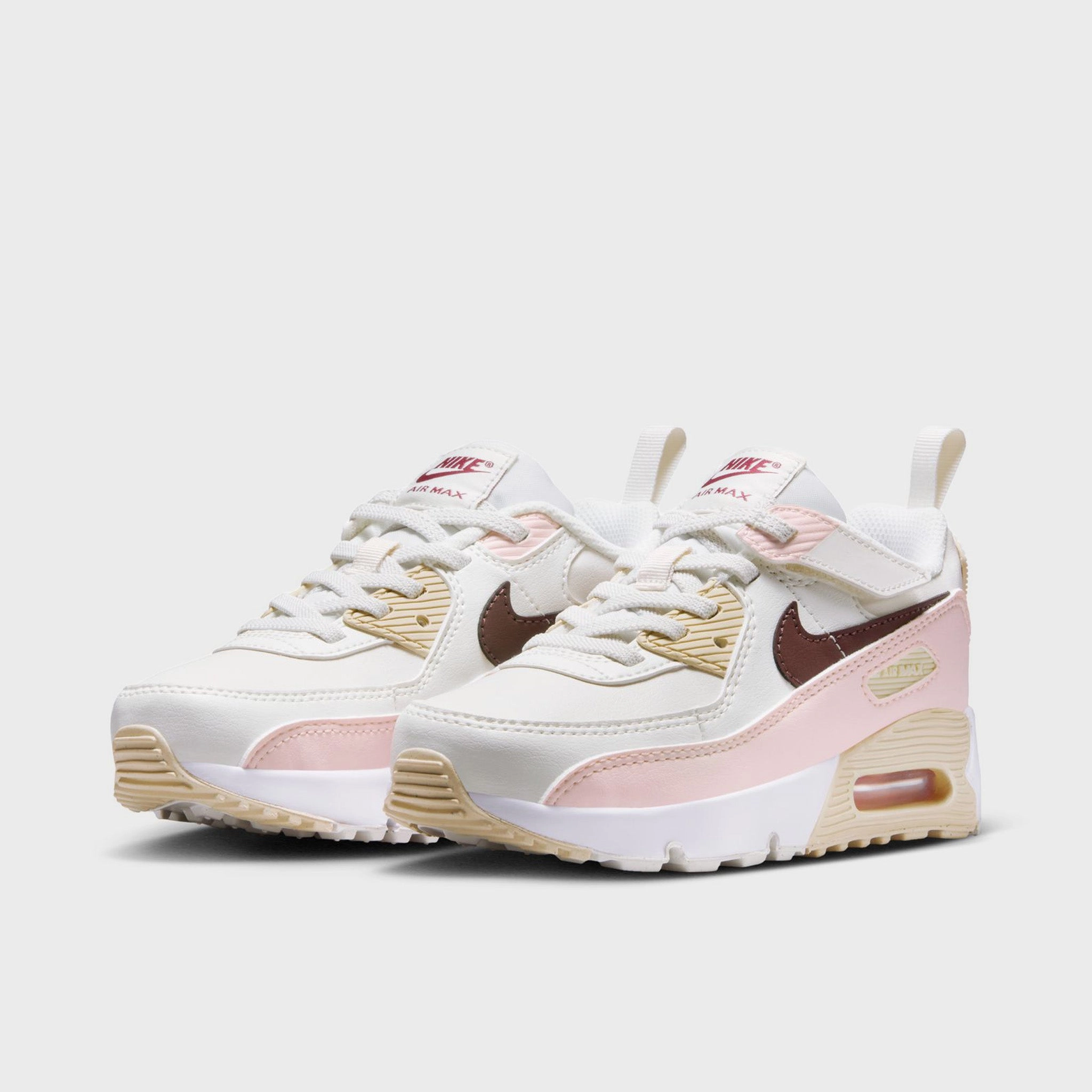 Nike Air Max 90 EasyOn PS Phantom / Dark Team Red - Echo Pink