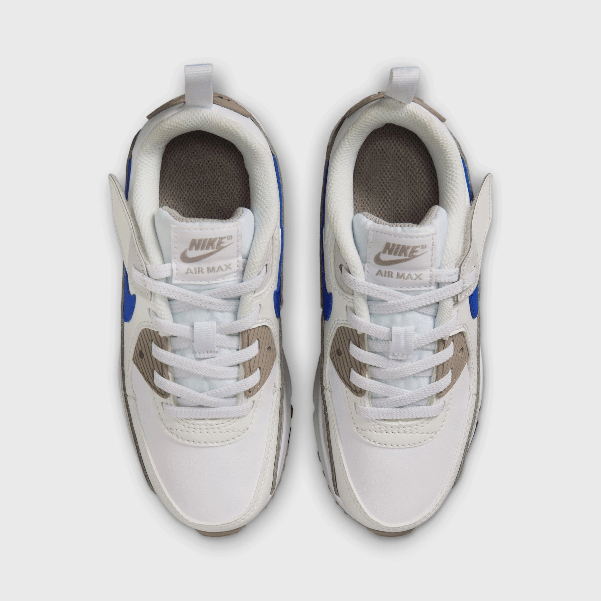 Nike Air Max 90 EasyOn PS White / Racer Blue - College Grey