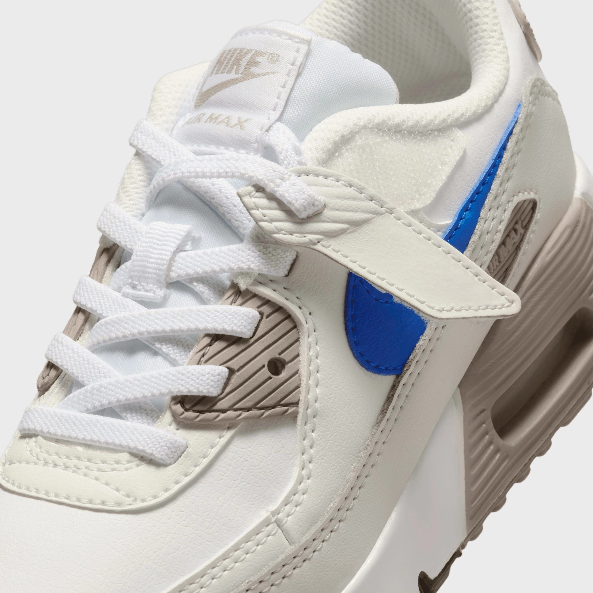 Nike Air Max 90 EasyOn PS White / Racer Blue - College Grey