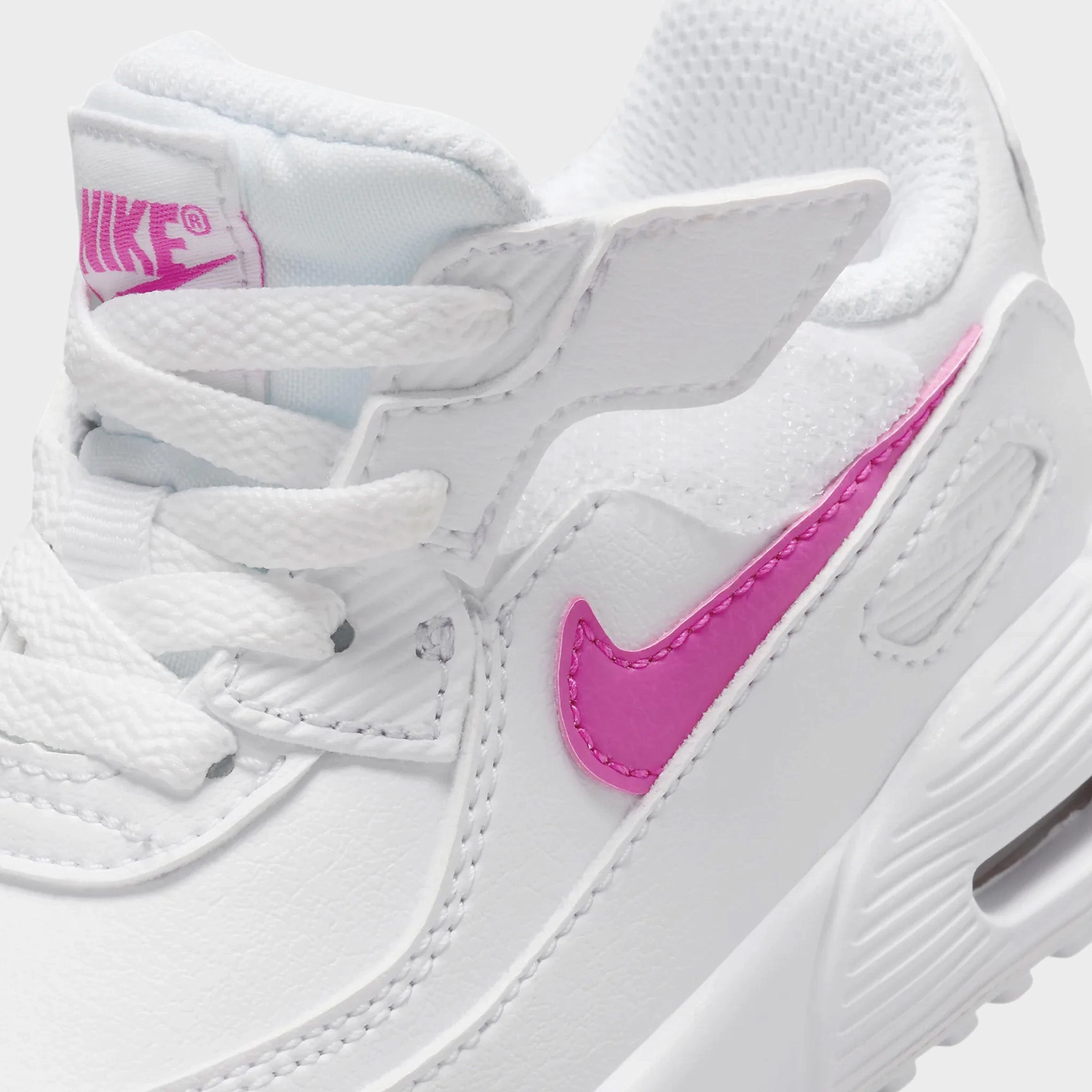 Nike Air Max 90 EasyOn White / Laser Fuschia