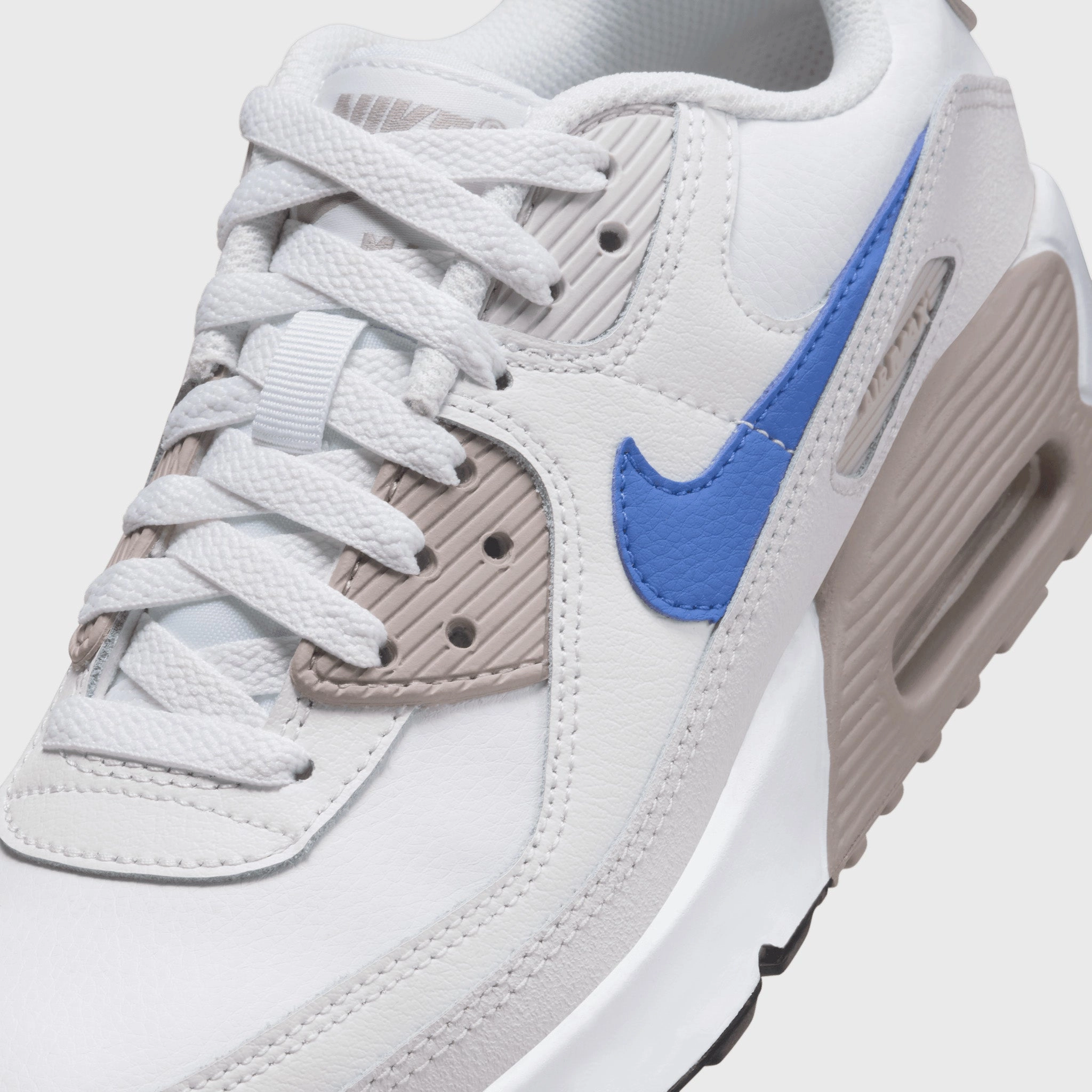 Nike Air Max 90 GS White / Racer Blue - College Grey