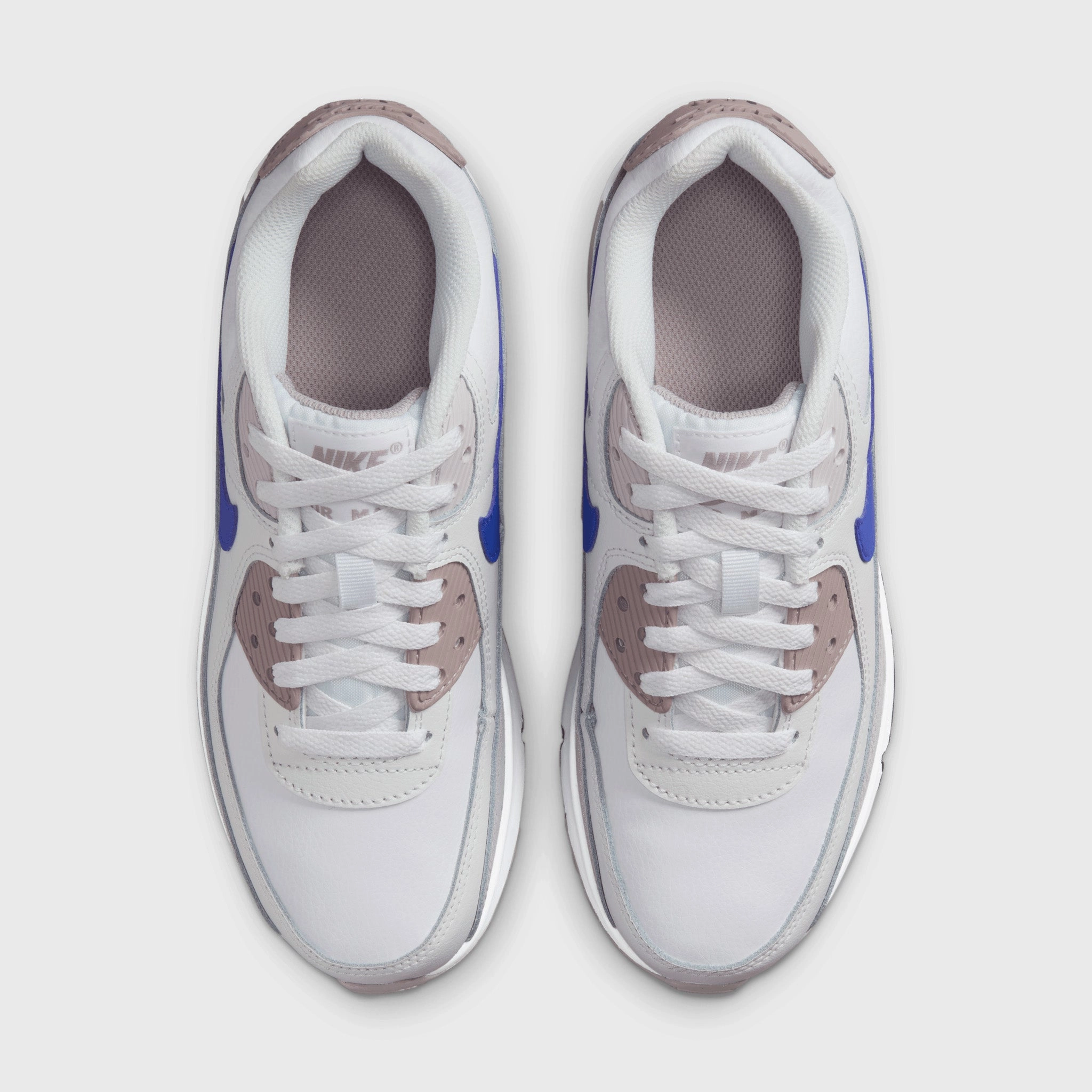 Nike Air Max 90 GS White / Racer Blue - College Grey