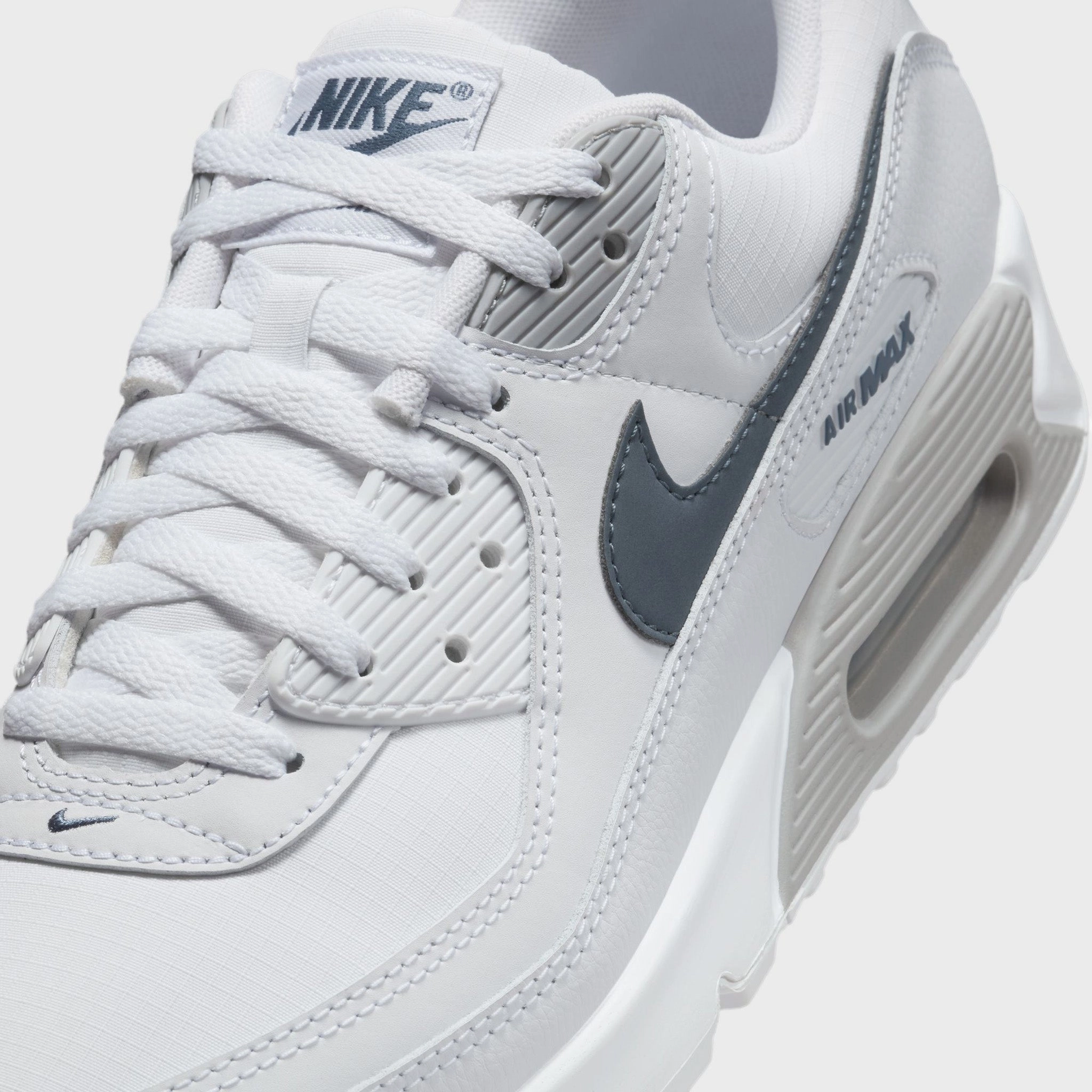 Nike Air Max 90 White / Diffused Blue - Wolf Grey