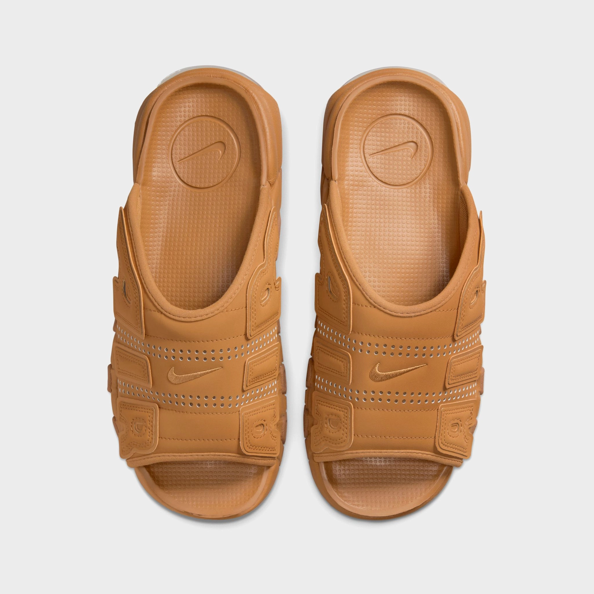 Nike Air More Uptempo Slide Flax / Flax - Gum