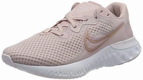 Nike Damen Renew Run 2 Running Shoe. Champagne/Metallic Red Bronze-Light Violet-White. 40 EU