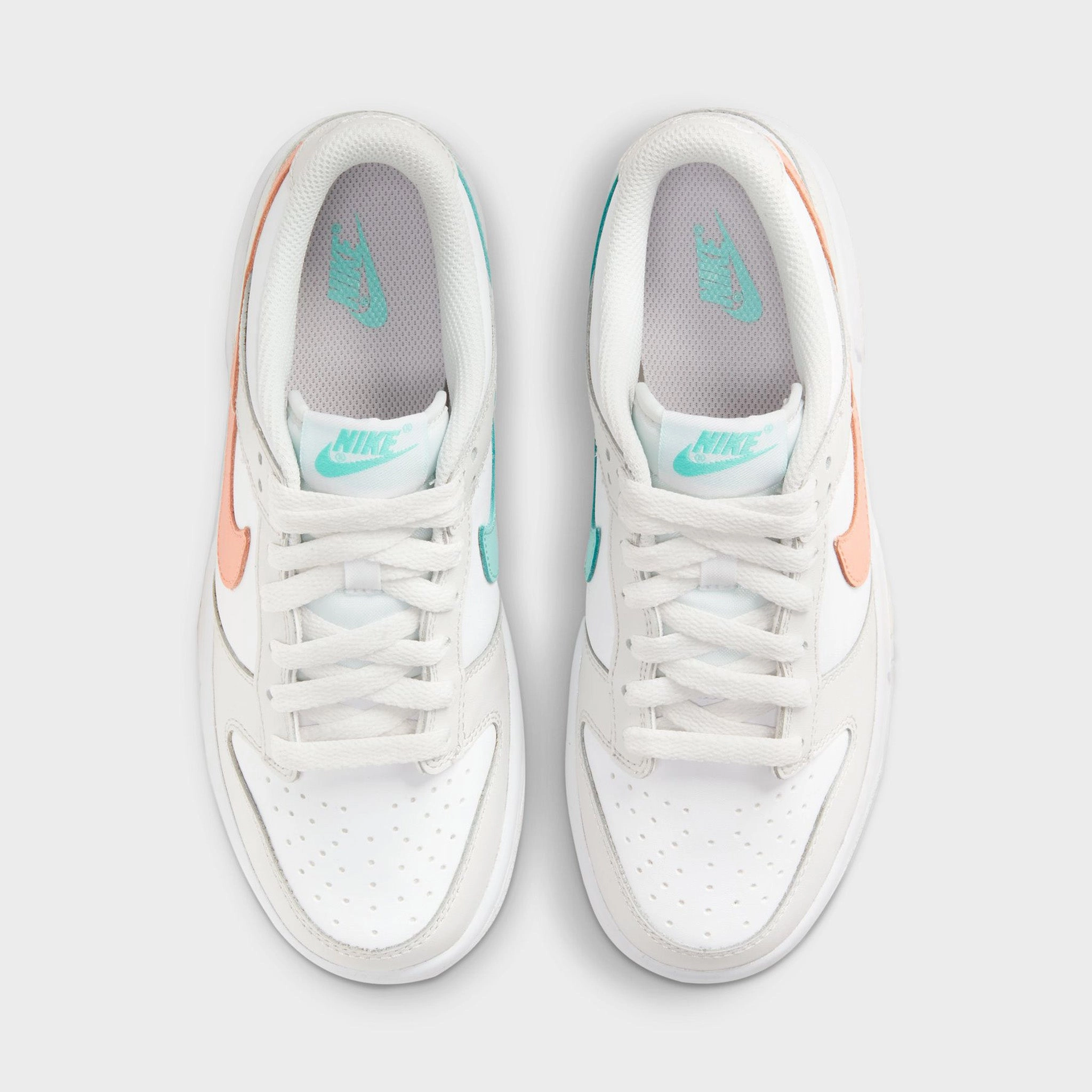 Nike Dunk Low GS White / Crimson Bliss