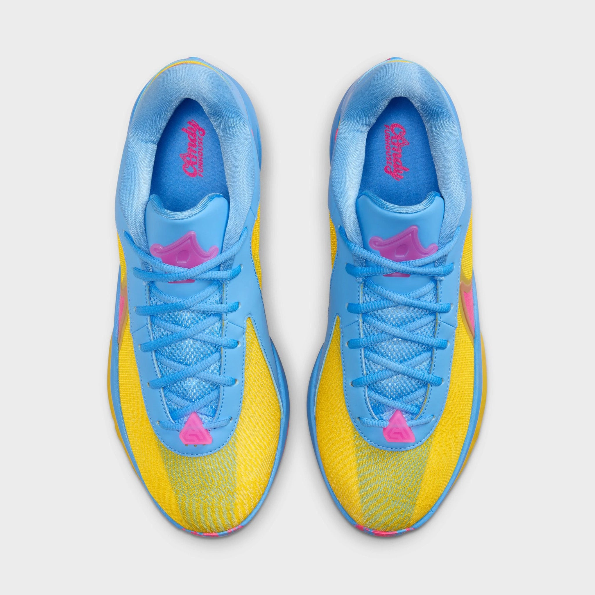 Nike Giannis Freak 6 Candy Funhouse Lightening / Hyper Pink - University Blue