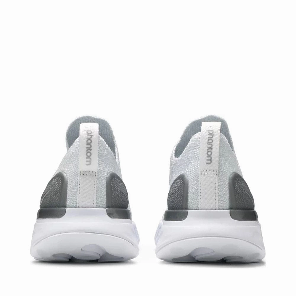 NIKE REACT PHANTOM RUN FLYKNIT 2 'TRUE WHITE SILVER'