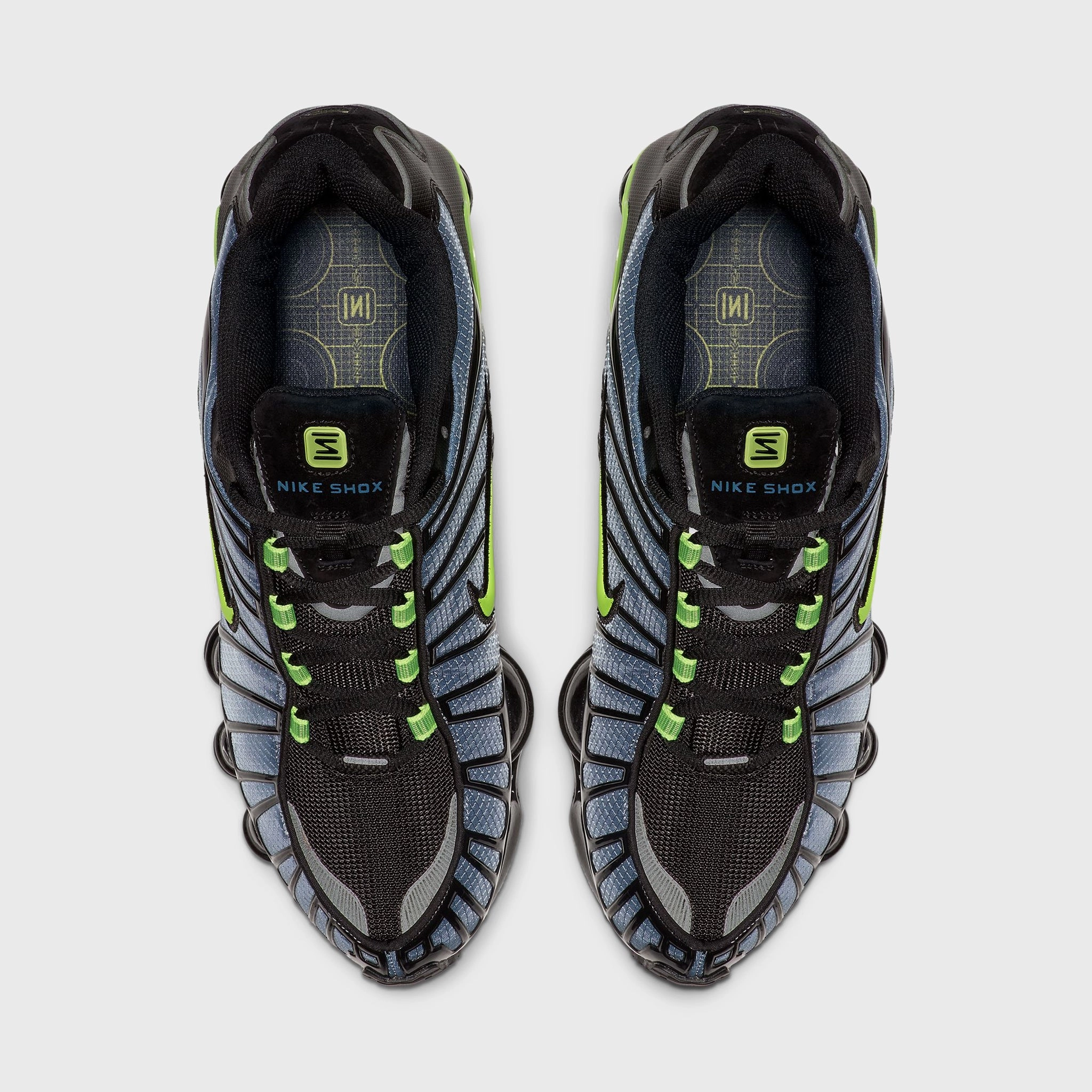 Nike Shox TL Thunderstorm / Volt - Black