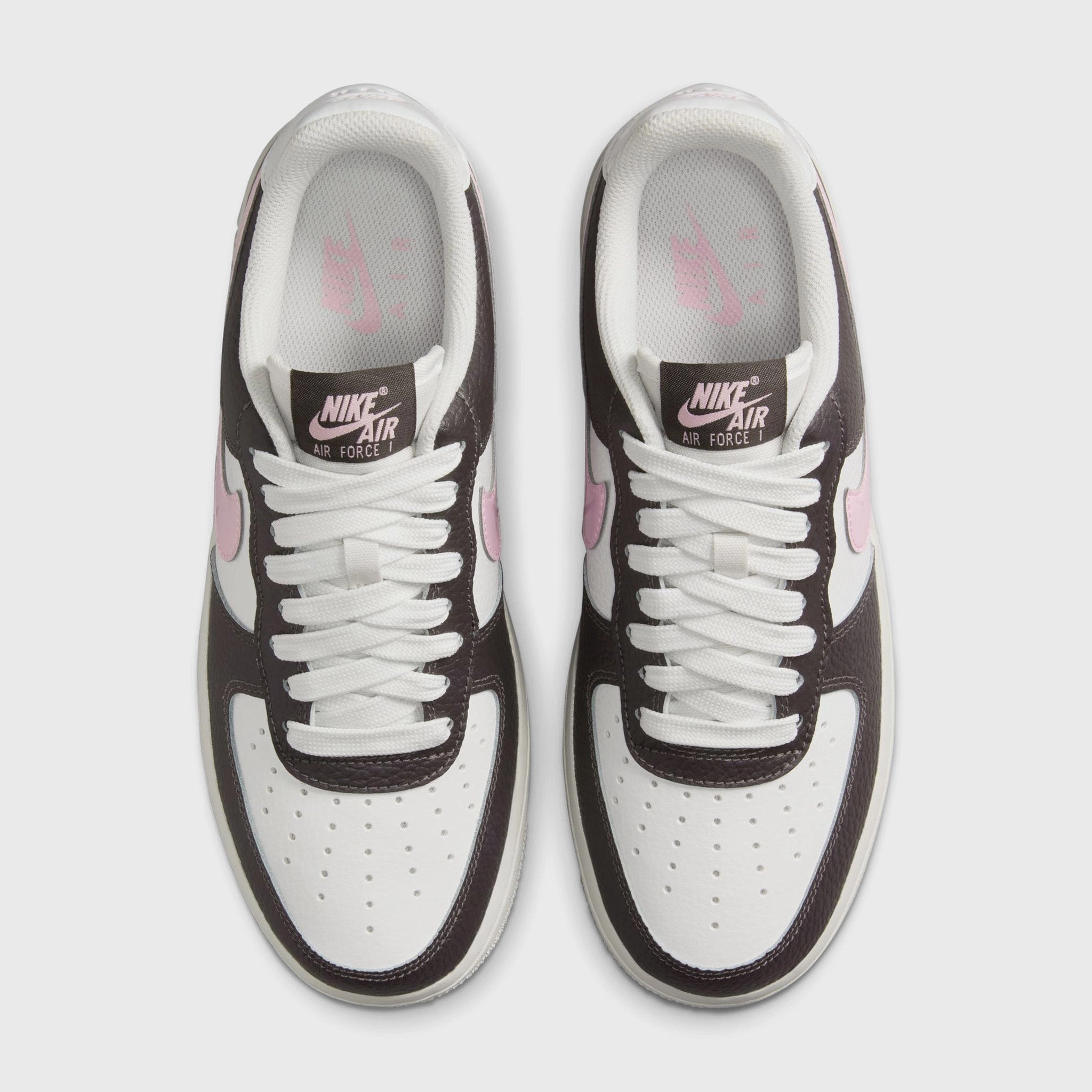 Nike Women's Air Force 1 '07 Summit White / Pink Foam - Medium Ash