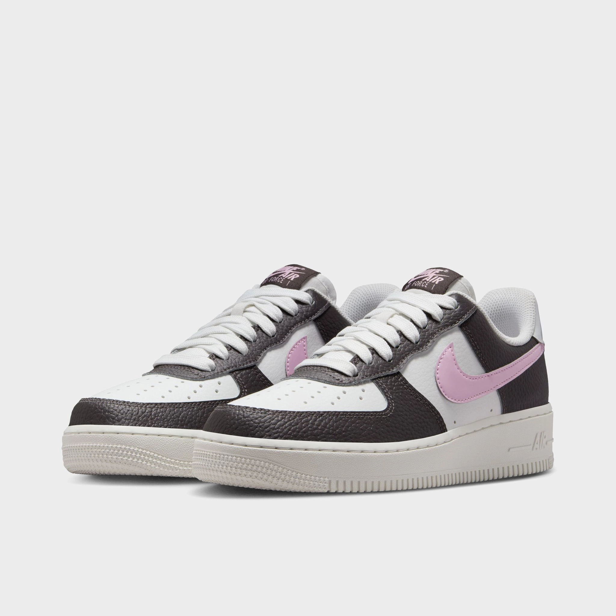 Nike Women's Air Force 1 '07 Summit White / Pink Foam - Medium Ash