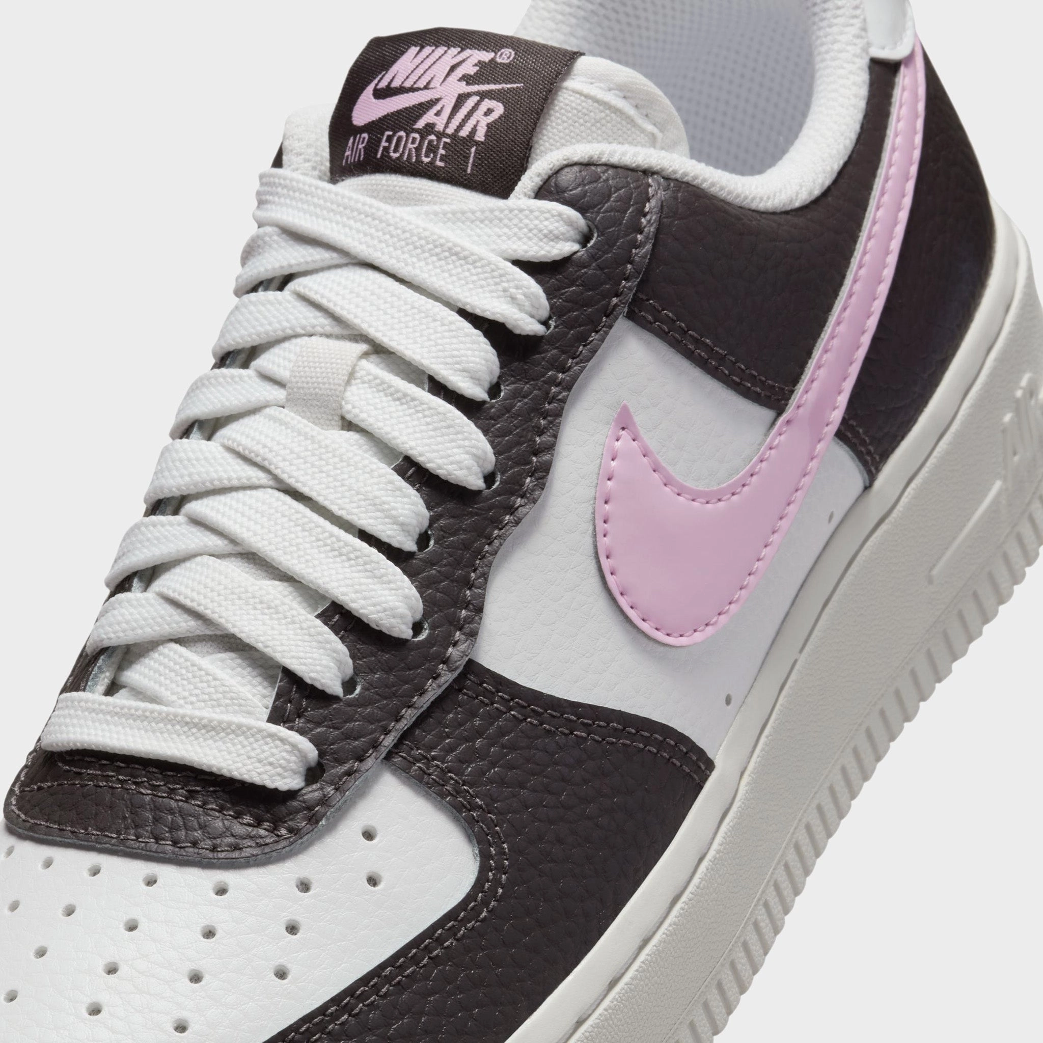 Nike Women's Air Force 1 '07 Summit White / Pink Foam - Medium Ash
