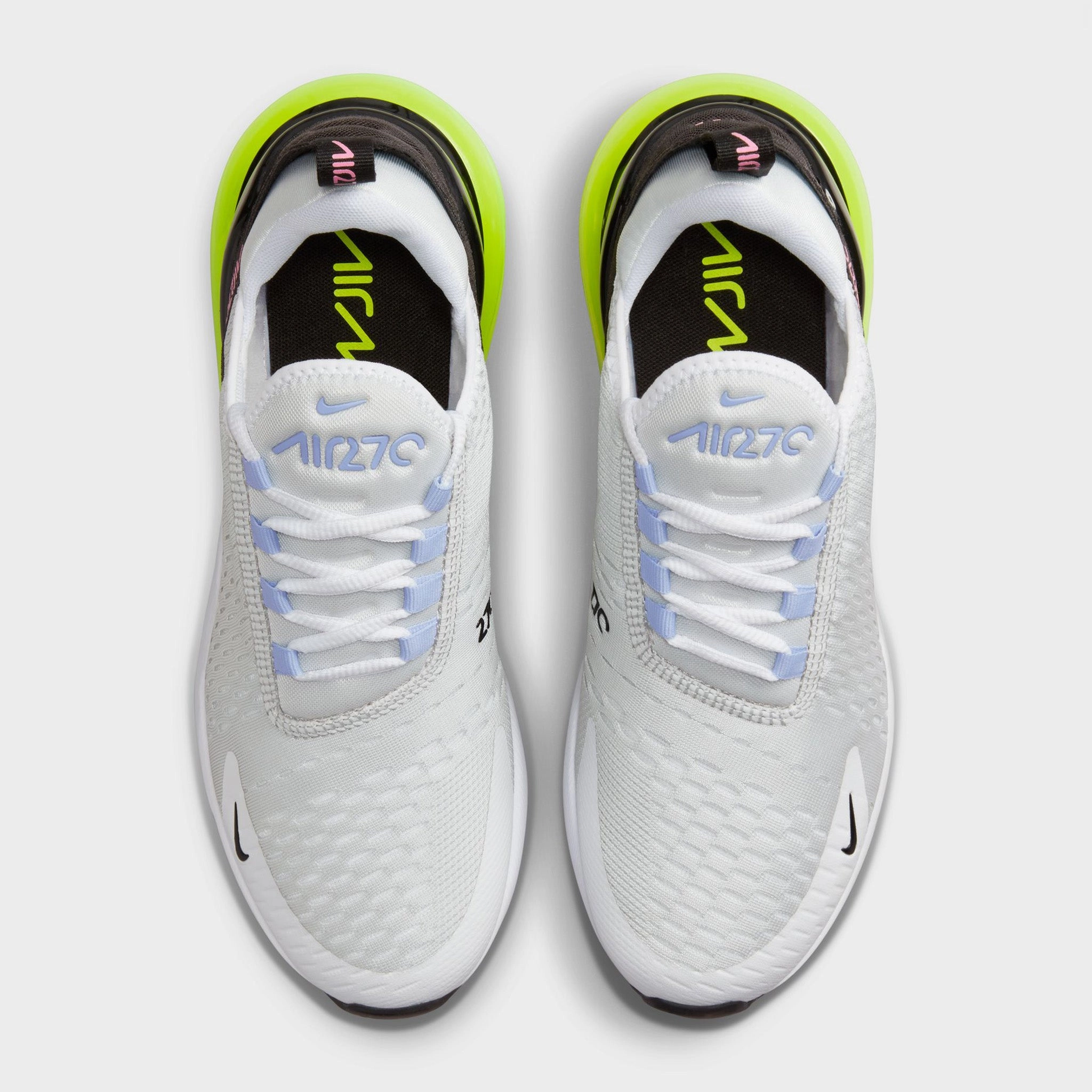 Nike Women's Air Max 270 Pure Platinum / Black - Volt