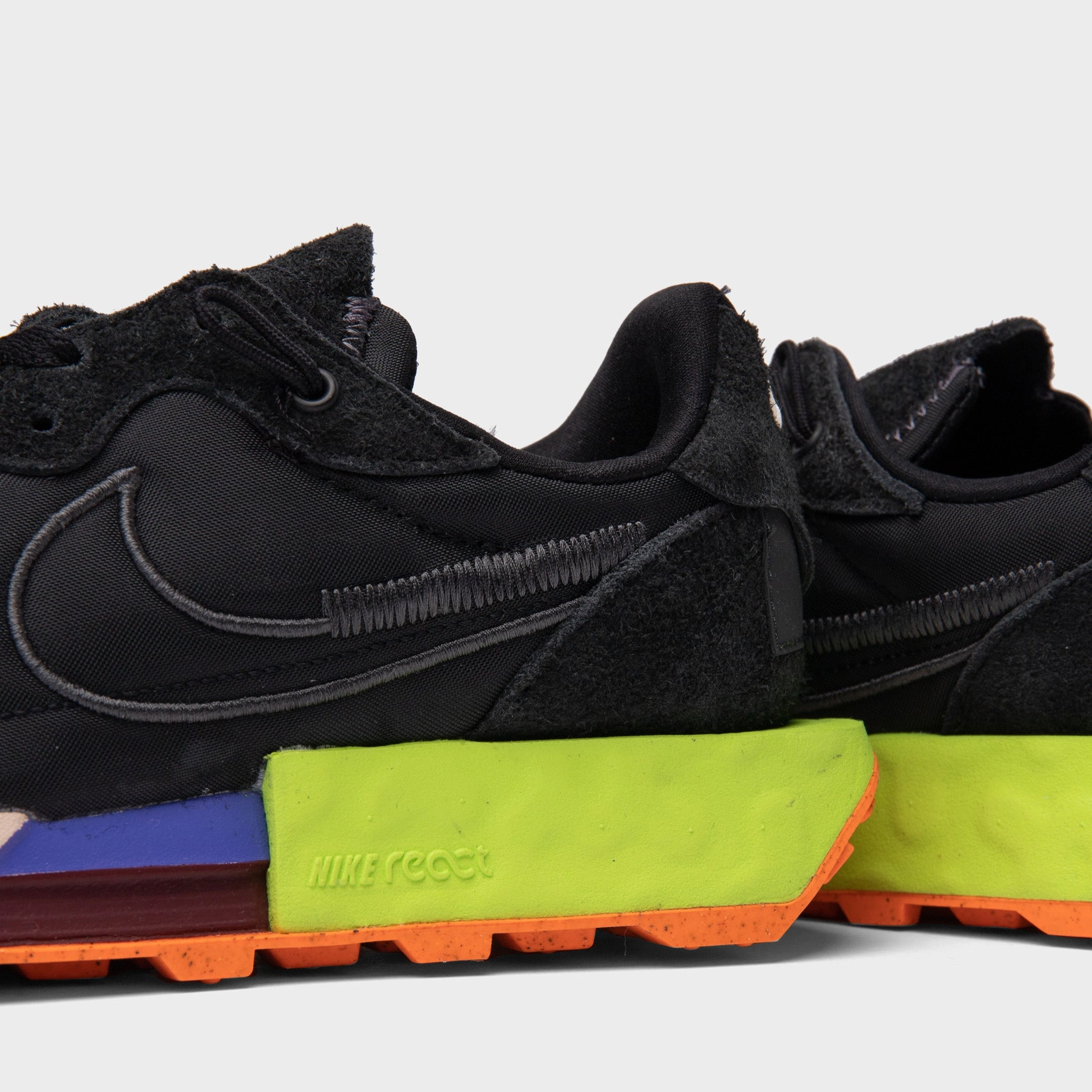 Nike Women's Fontanka Waffle Black / Black - Volt