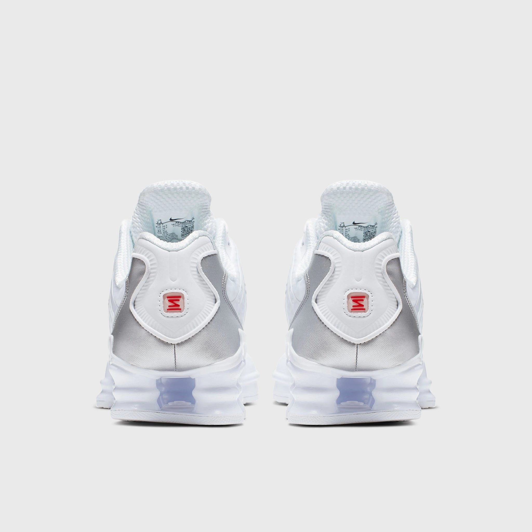 Nike Women's Shox TL White / White - Metallic Silver