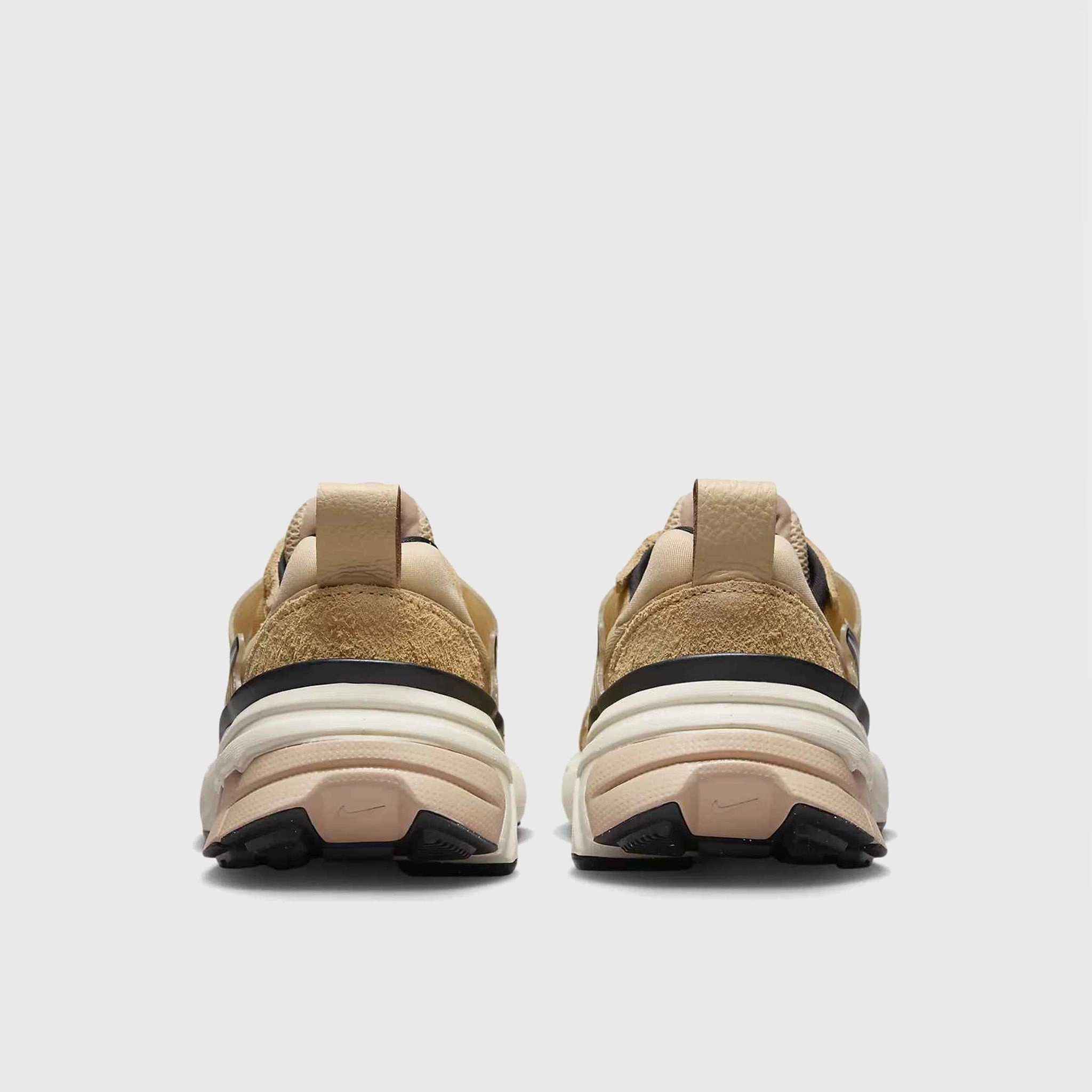 Nike Women's V2K Run Sesame / Chrome - LT Orewood Brown