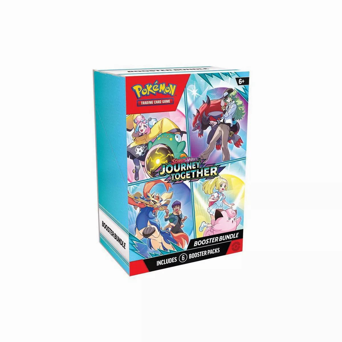 Pokemon 100-10341 : C : EN : 10 : Trading Card Game: Scarlet & Violet Journey Together Booster Bundle