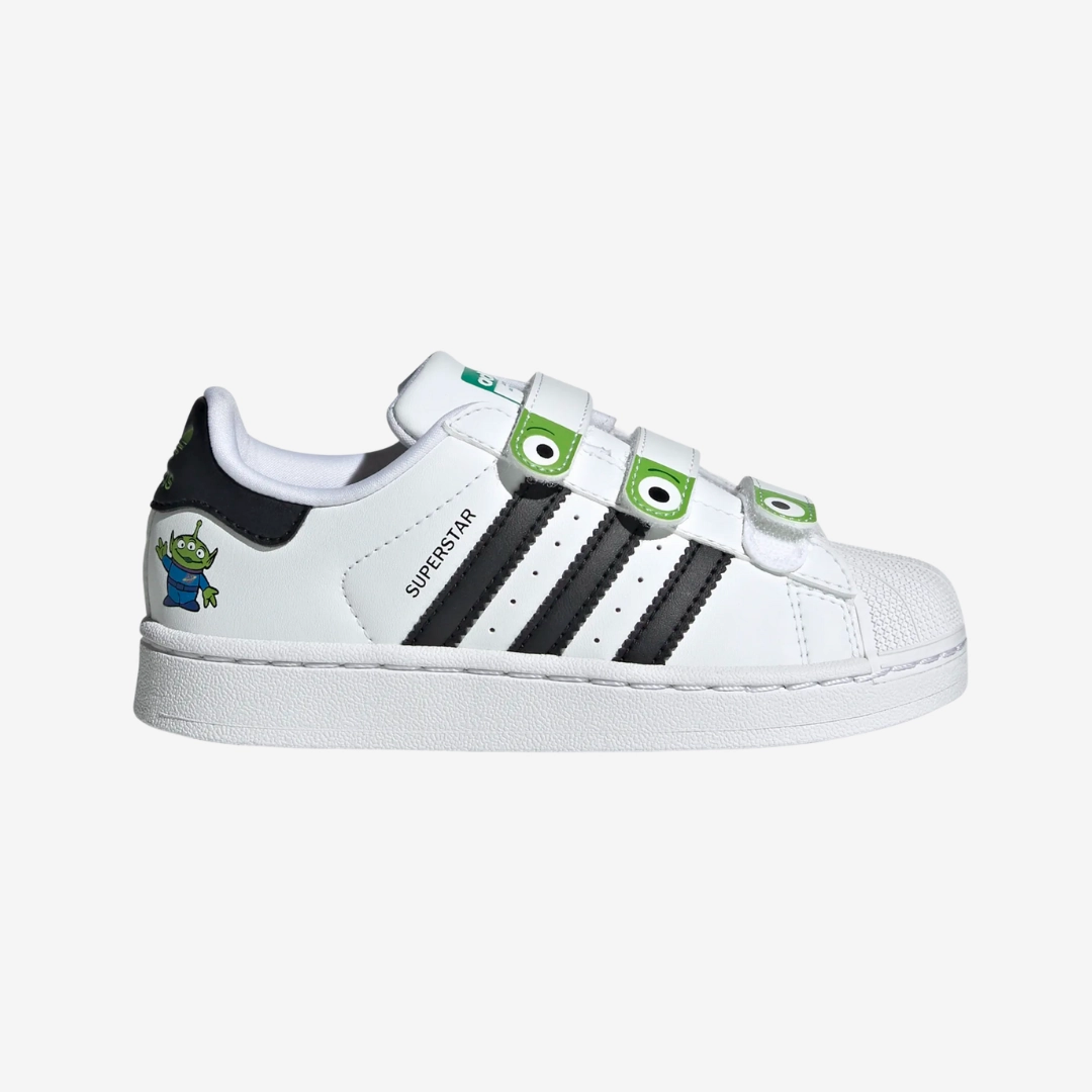 preschool adidas superstar x toy story (little green men)