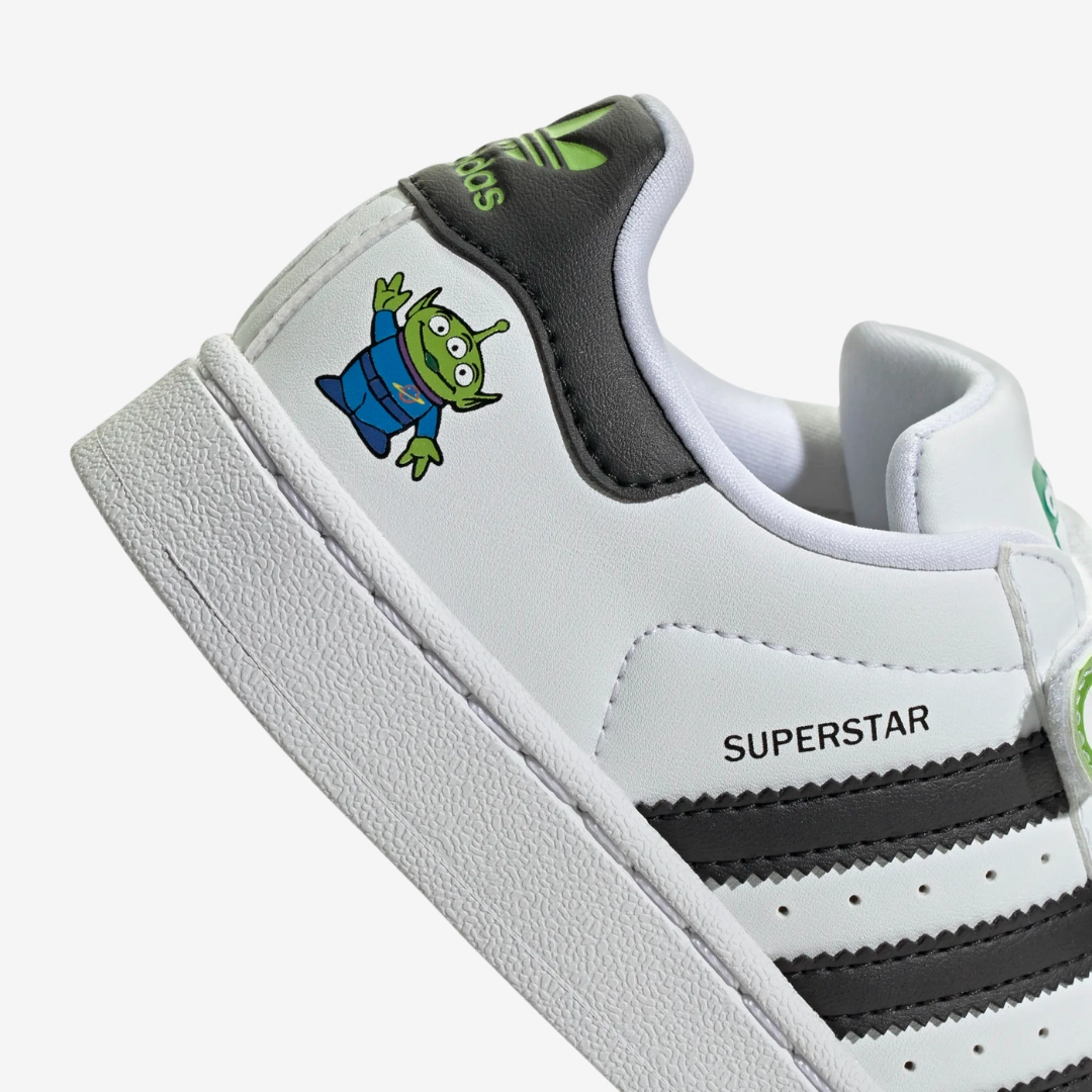 preschool adidas superstar x toy story (little green men)