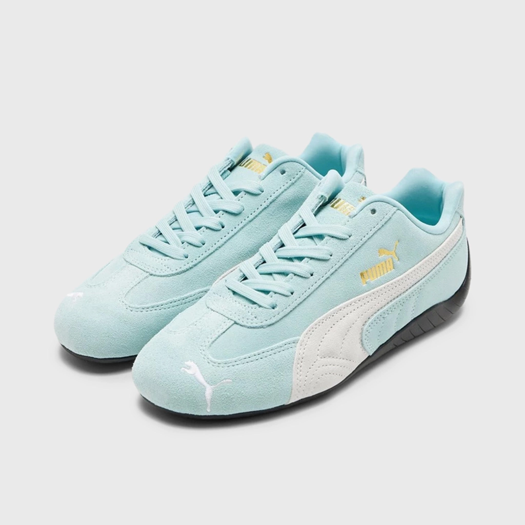 Puma Juniors' Speedcat OG Safe Lake / White