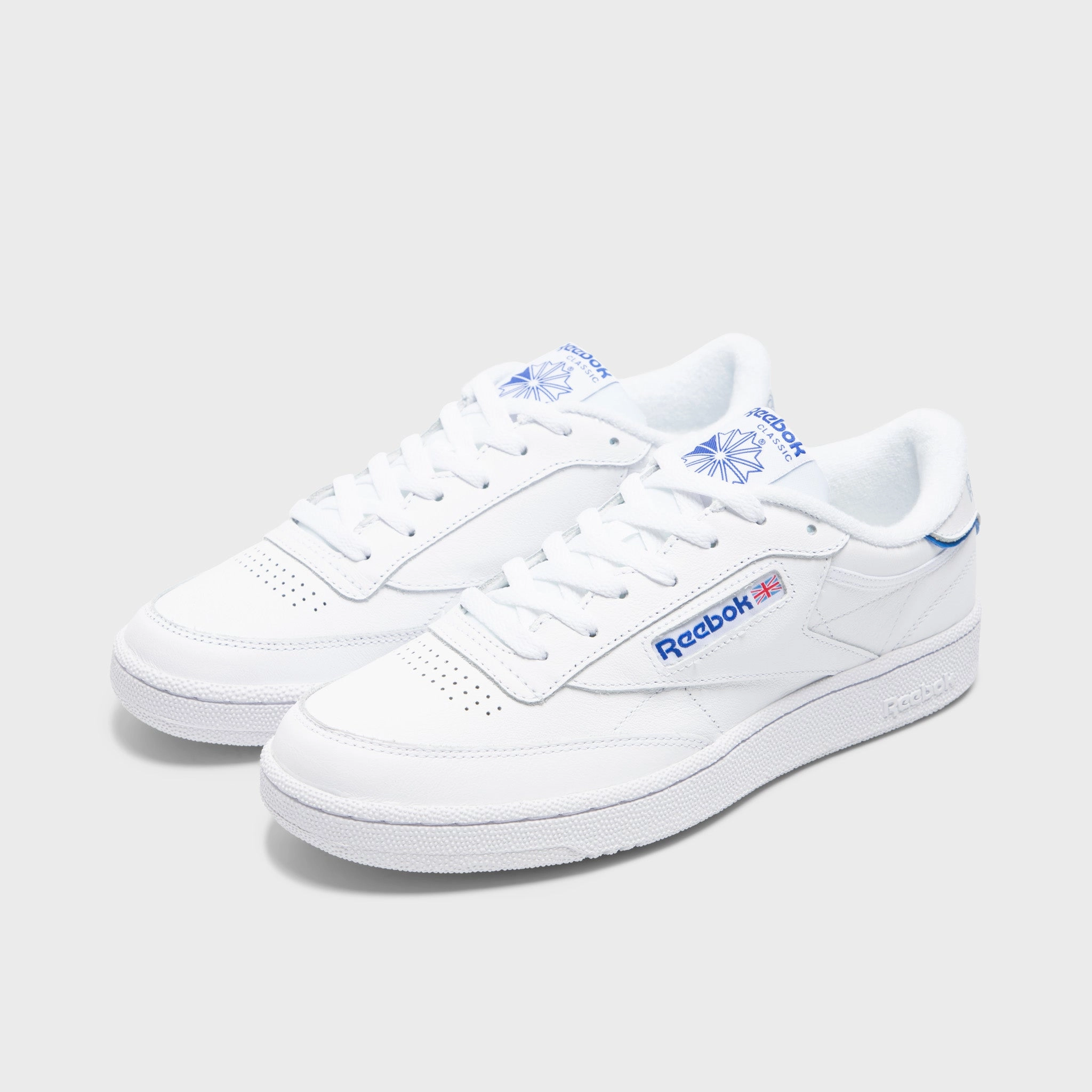 Reebok Club C 85 White / White - Optimum Blue