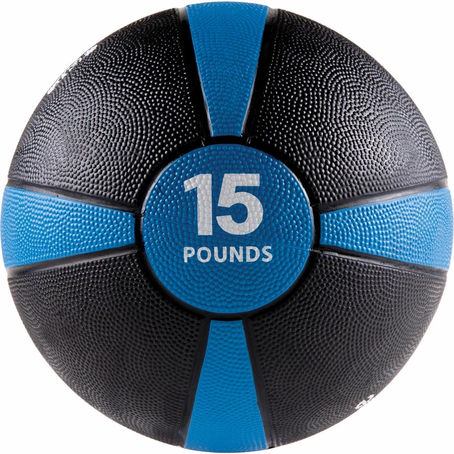 Rubber Medicine Ball - 15 lb