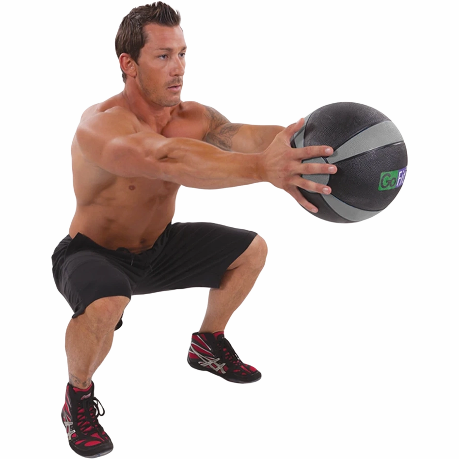 Rubber Medicine Ball - 15 lb