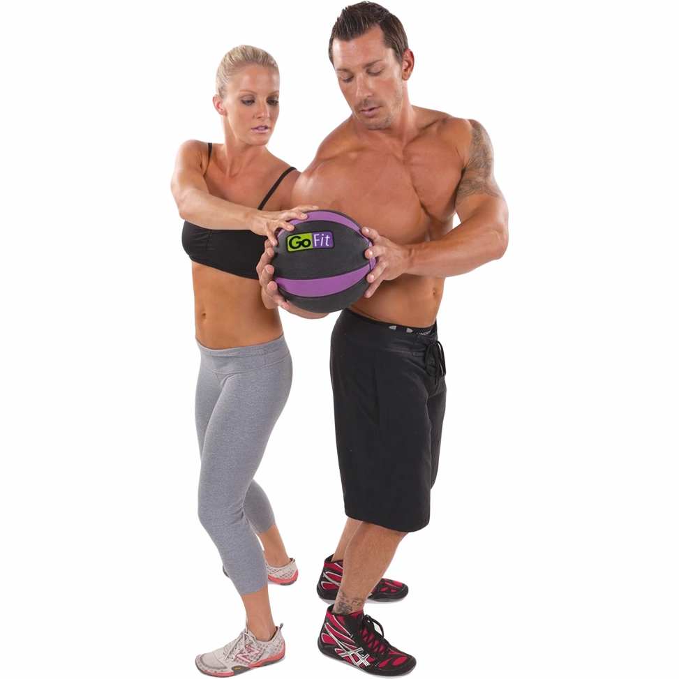 Rubber Medicine Ball - 15 lb