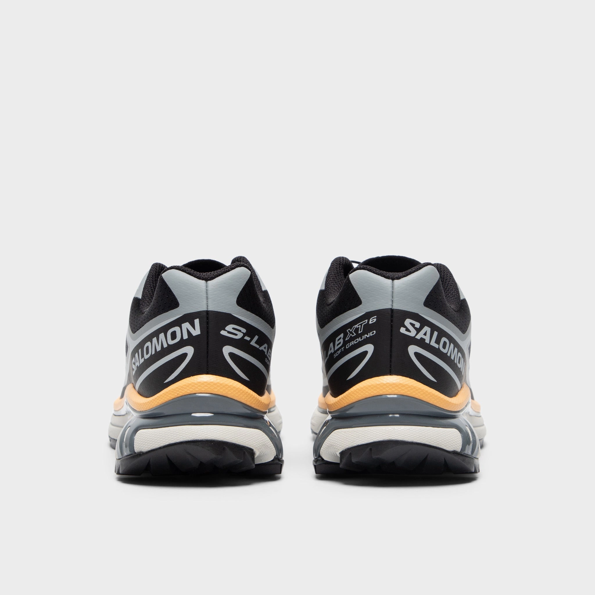 Salomon XT-6 Black / Silver - Warm Apricot