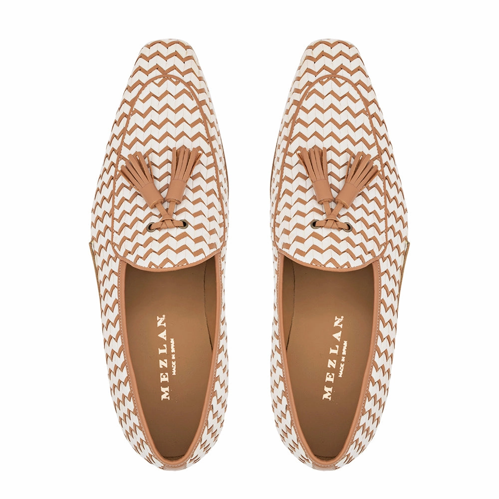 Sants Woven Two-Toned Slip On