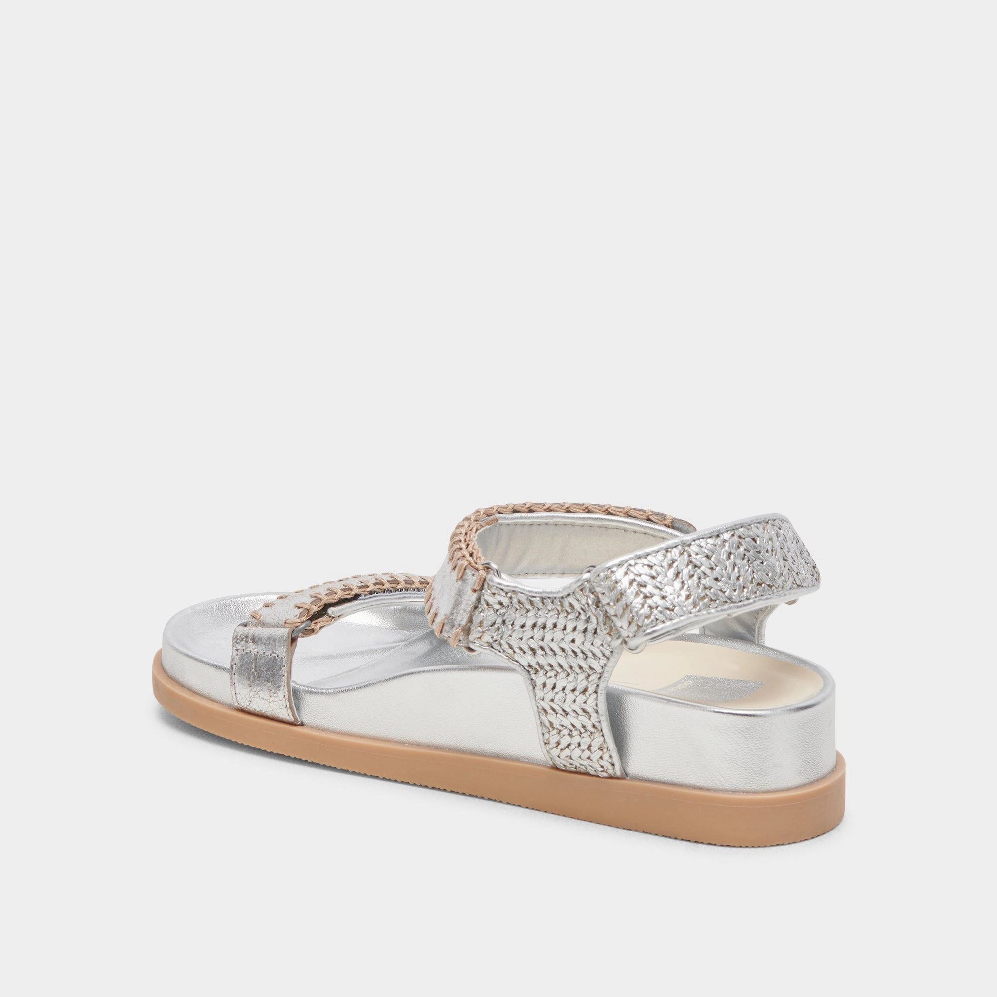 SENORA SANDALS SILVER KNIT