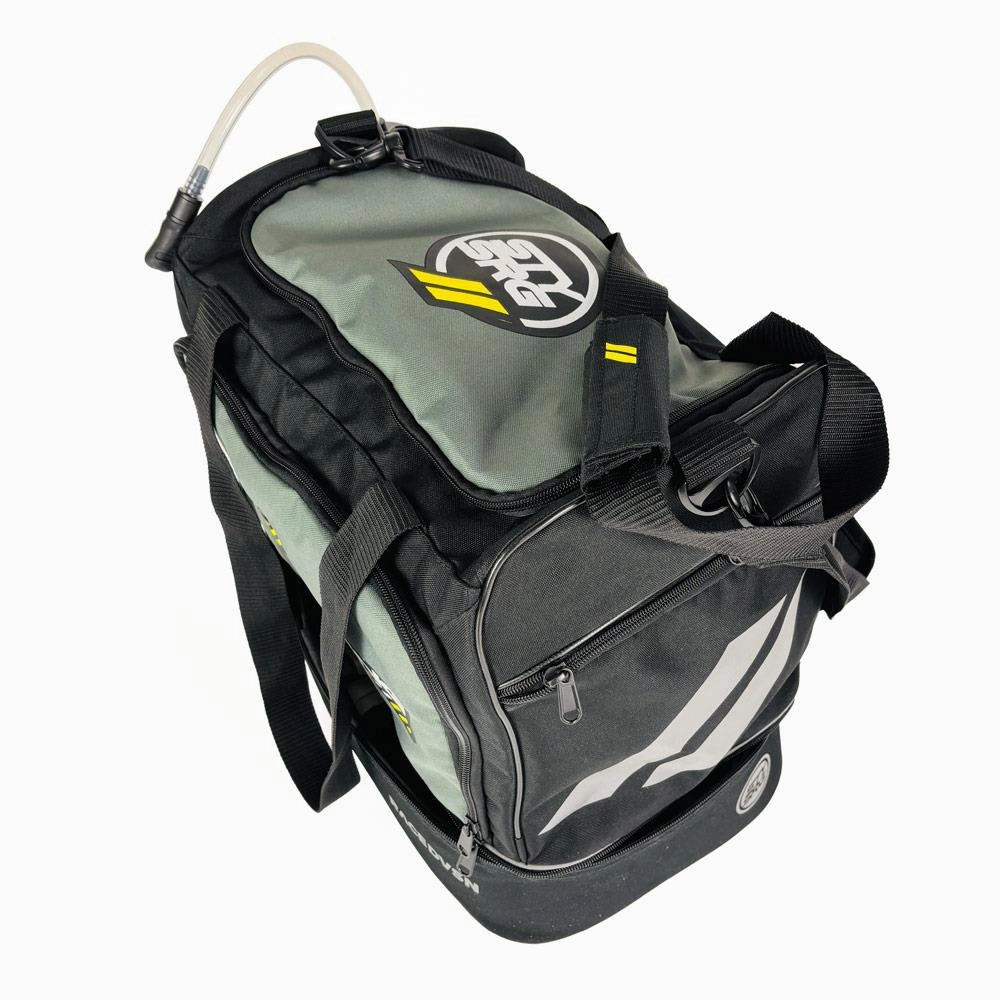 Stay Strong Chevron Kit/Helmet Bag - Black and Grey