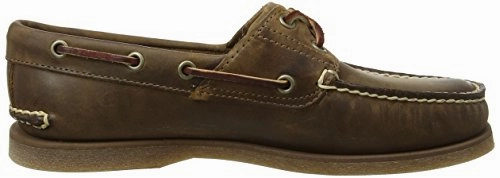 Timberland Herren Classic 2 Eye Bootsschuhe. Braun (Brown Full Grain). 44 EU