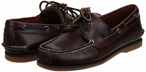 Timberland Herren Classic 2 Eye Bootsschuhe. Braun Medium Brown Full Grain. 43.5 EU