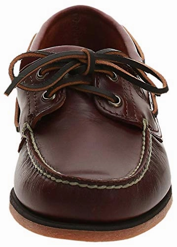 Timberland Herren Classic 2 Eye Bootsschuhe. Braun Medium Brown Full Grain. 43.5 EU