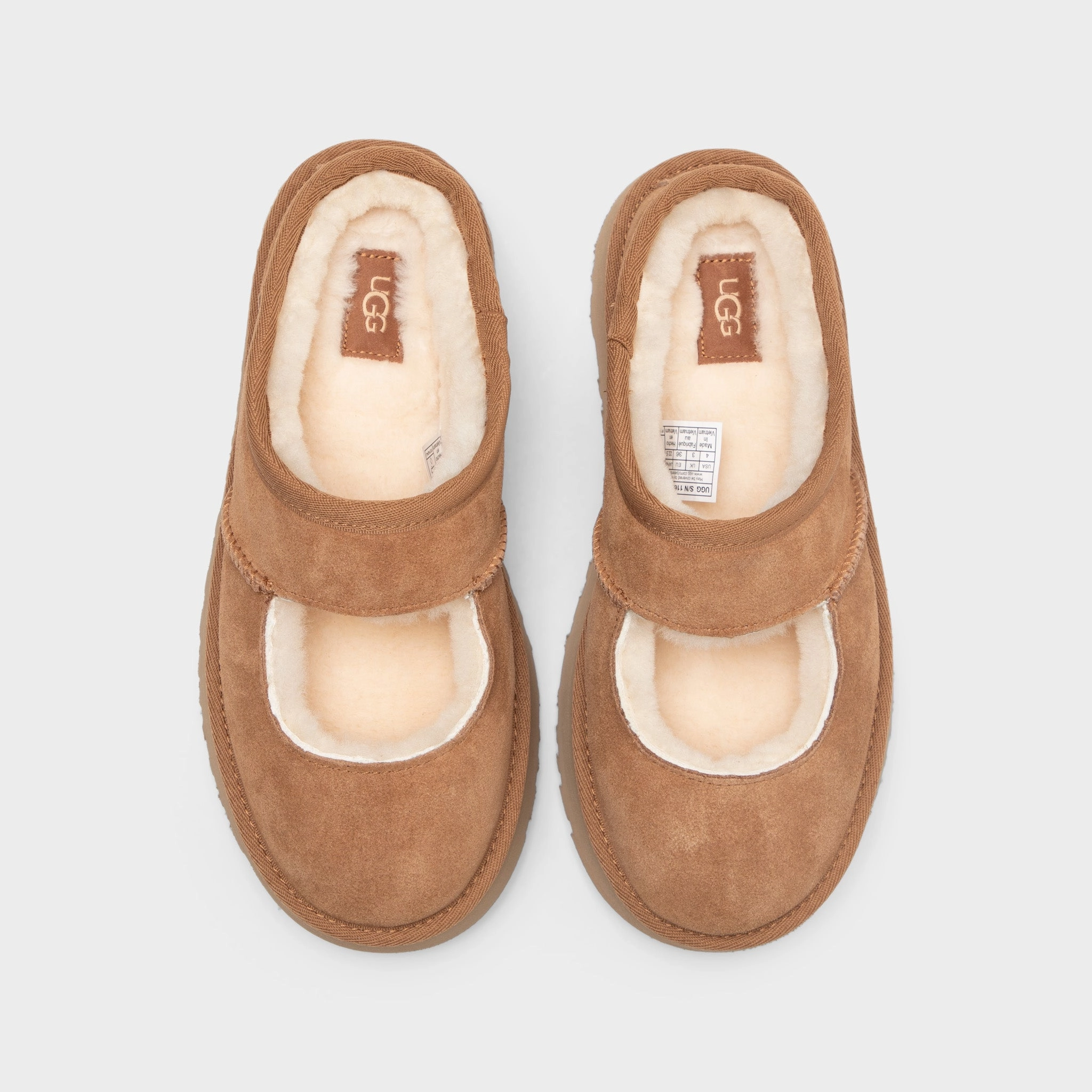 UGG Juniors' Bea Mary Jane / Chestnut