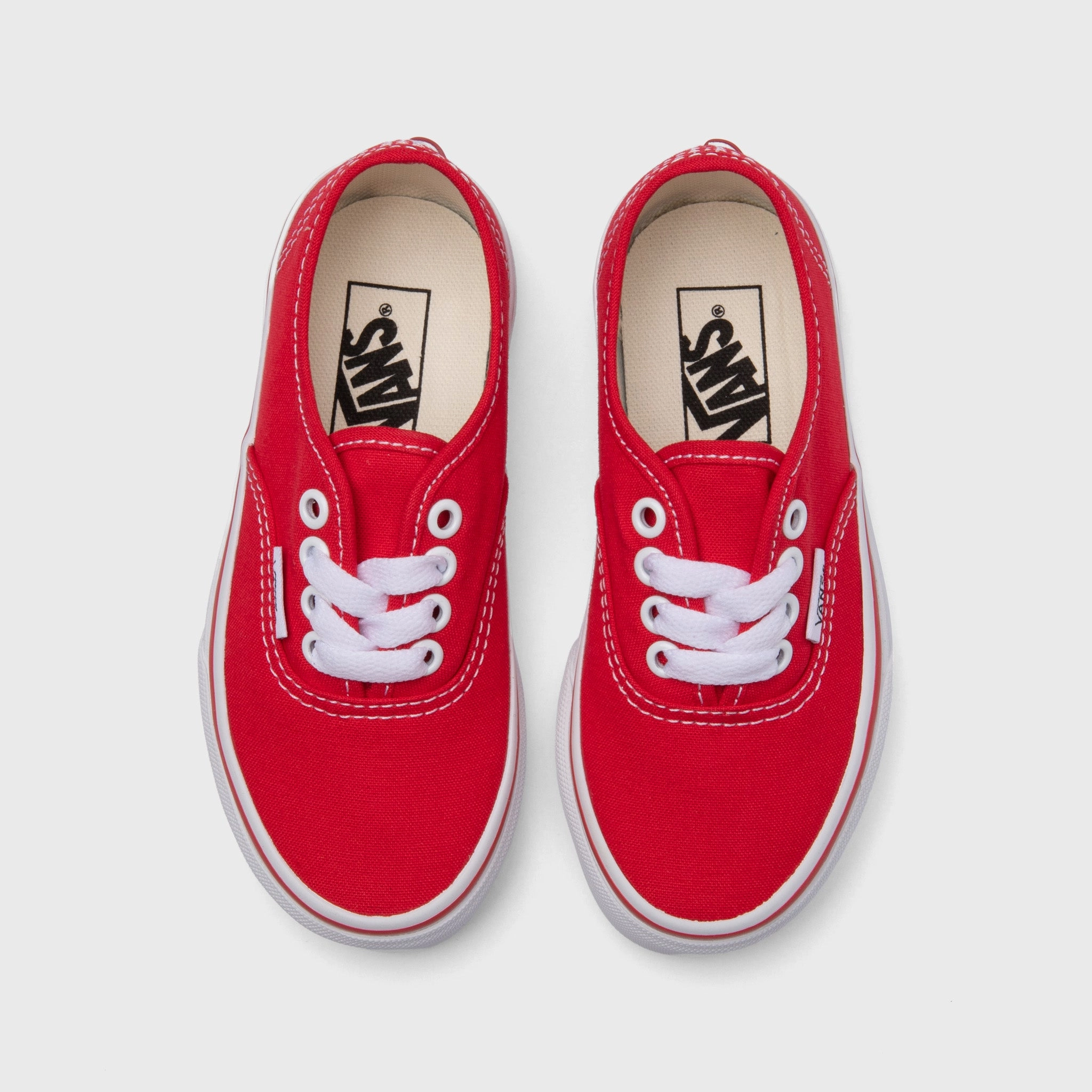 Vans Childrens' Authentic Red / True White