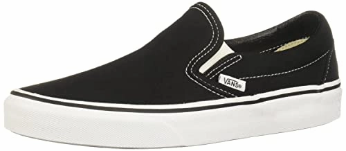 Vans Herren Classic Slip-On Canvas Low-Top. Schwarz Black Black Bka. 38.5 EU