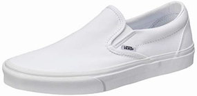 Vans Unisex Classic Slip-On Skateboardschuh. True White. 40 EU