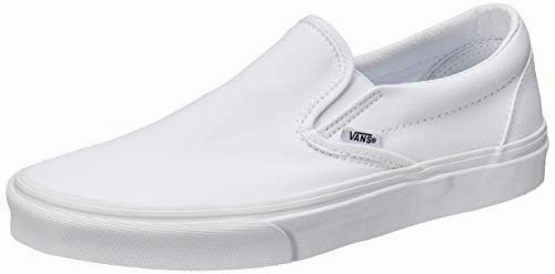 Vans Unisex-Erwachsene Classic Slip-On Low-Top. Weiß (True White W00). 42 EU