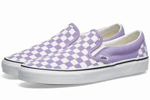 Vans Women's UA Classic Slip-On Sneakers. Lila (Fuchsia Purple/True White). 41 EU