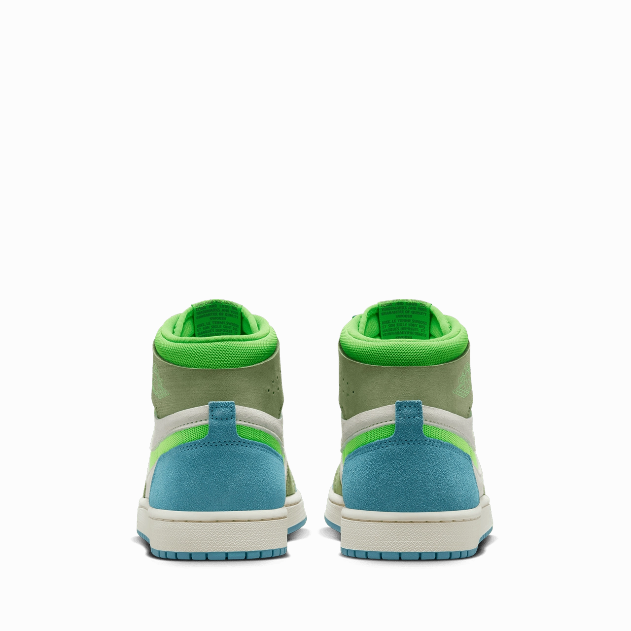 Wmns Air Jordan 1 Zoom Comfort 2 'Cerulean and Green Strike'