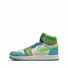 Wmns Air Jordan 1 Zoom Comfort 2 'Cerulean and Green Strike'