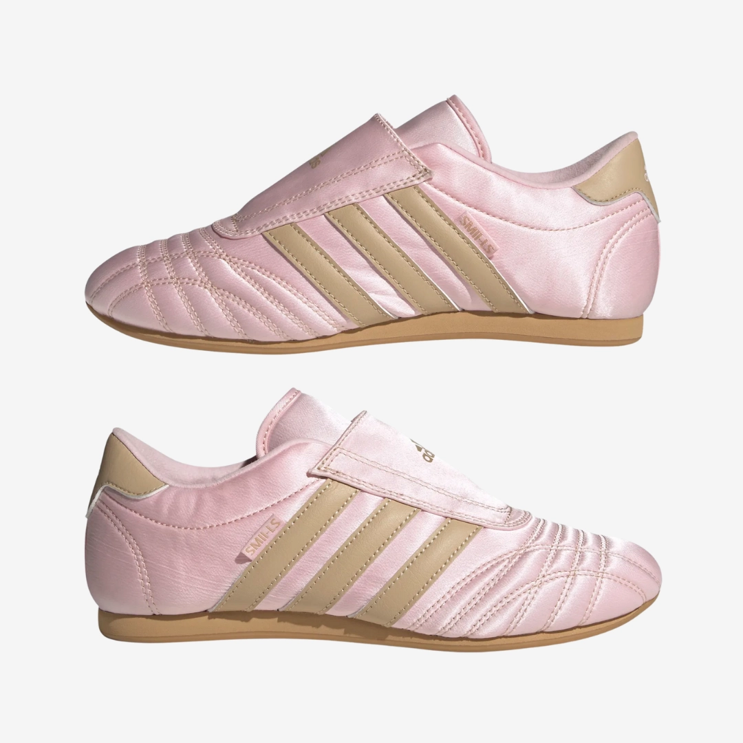 womens adidas taekwondo (pink/beige)